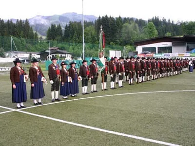 Rekrutenangelobung in Kirchberg am 28.05.2010 Bild 4