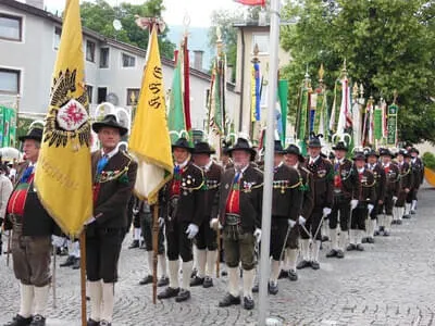 Schwaz 650 Jahre Tirol bei Österreich 13.06.2014  Bild 2